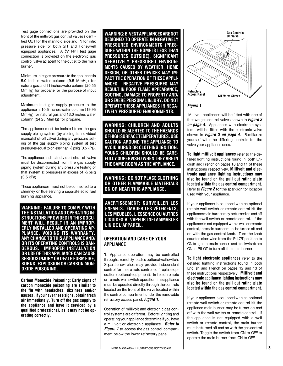 Lennox Hearth LBV-4324MN-H, LBV-3824EN, LBV-4324MP-H, LBV-4324EP, LBV-3824EP-H manual Operation and Care of Your Appliance 