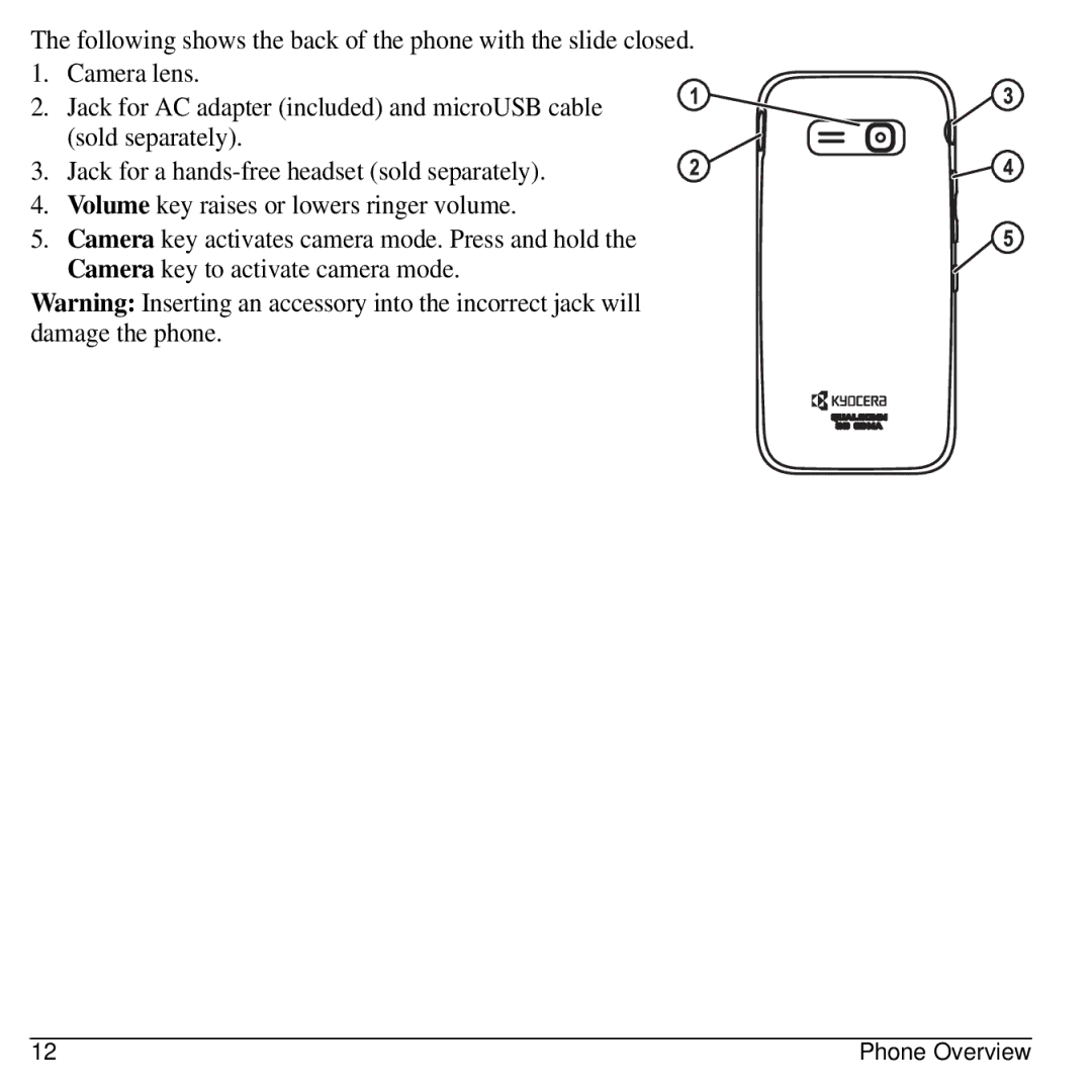 Lennox Hearth M1400 manual Phone Overview 