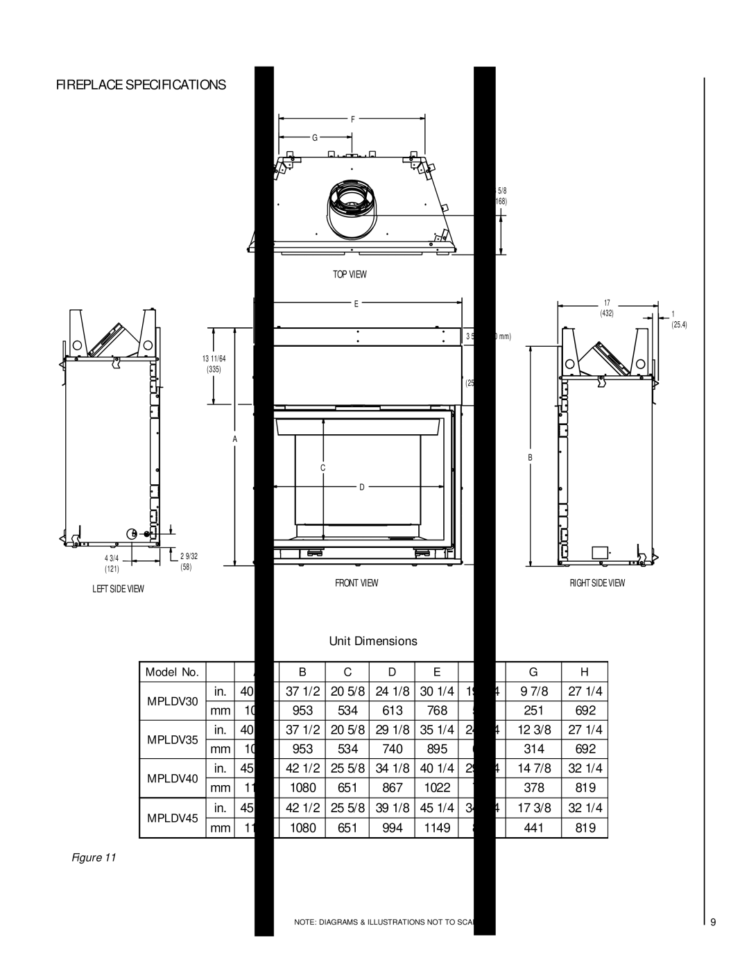 Lennox Hearth 2-MP53-VDLPM, MN04-VDLPM, MN03-VDLPM, MP54-VDLPM, MP03-VDLPM, MP04-VDLPM, EN03-VDLPM, MN54-VDLPM Model No 