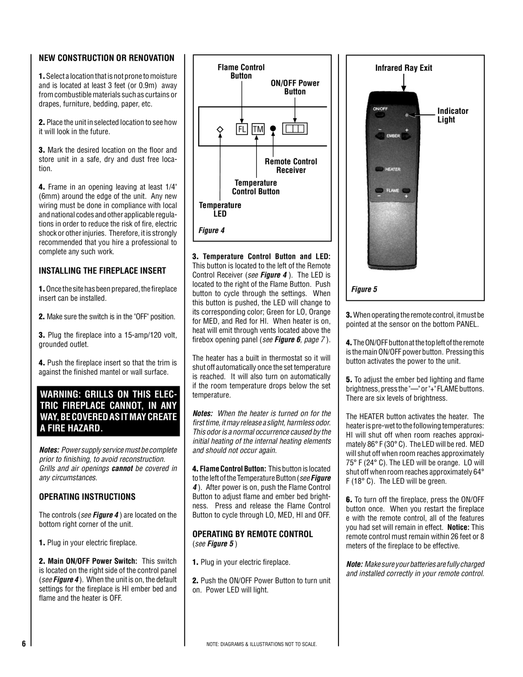 Lennox Hearth MPE-27 warranty Led 