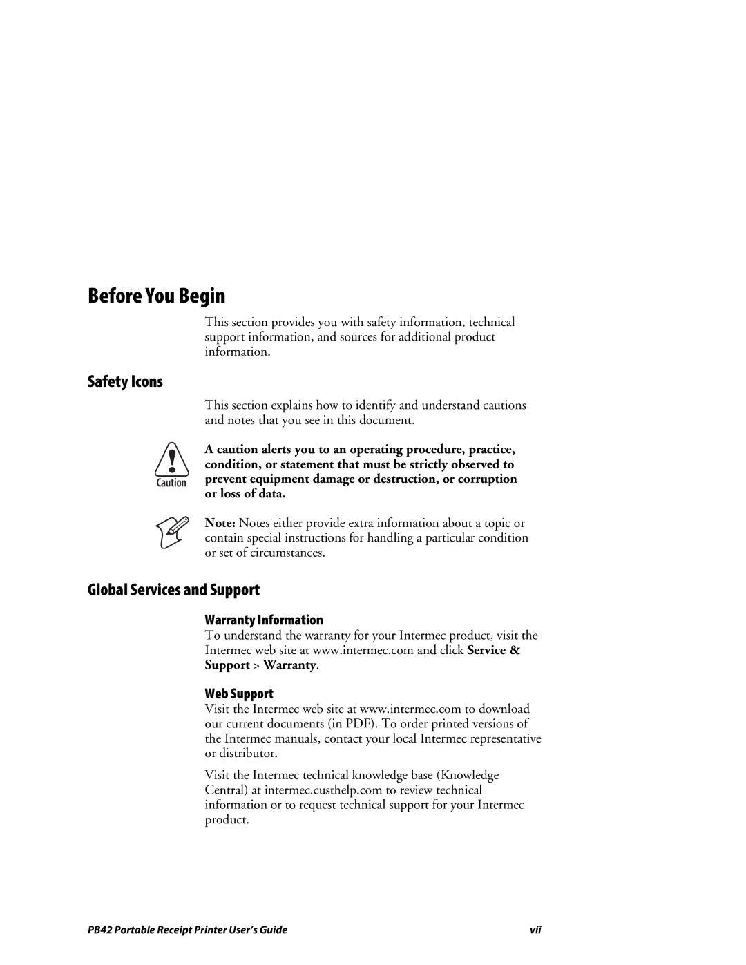 Lennox Hearth PB42 manual Before You Begin, Safety Icons, Global Services and Support 