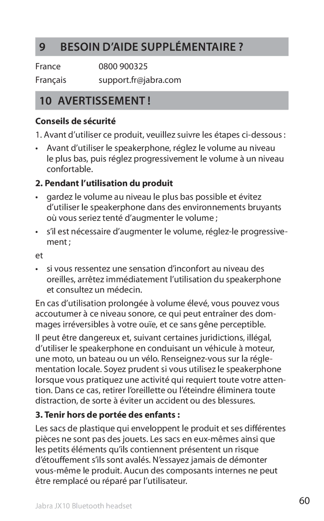 Lennox Hearth SP5050 Besoin d’aide supplémentaire ?, Avertissement, Conseils de sécurité, Pendant l’utilisation du produit 