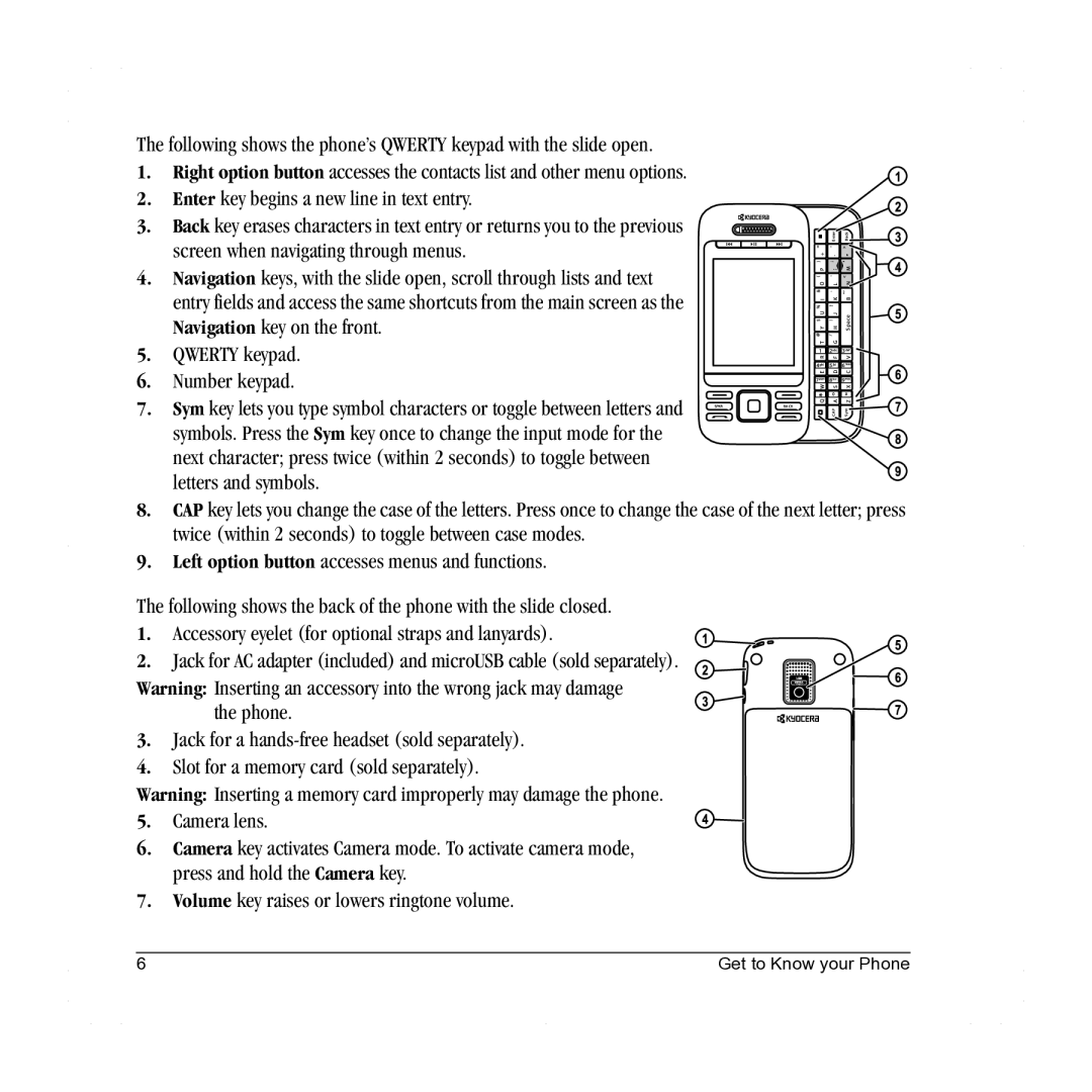 Lennox Hearth X-TC manual Qwerty keypad. Number keypad 