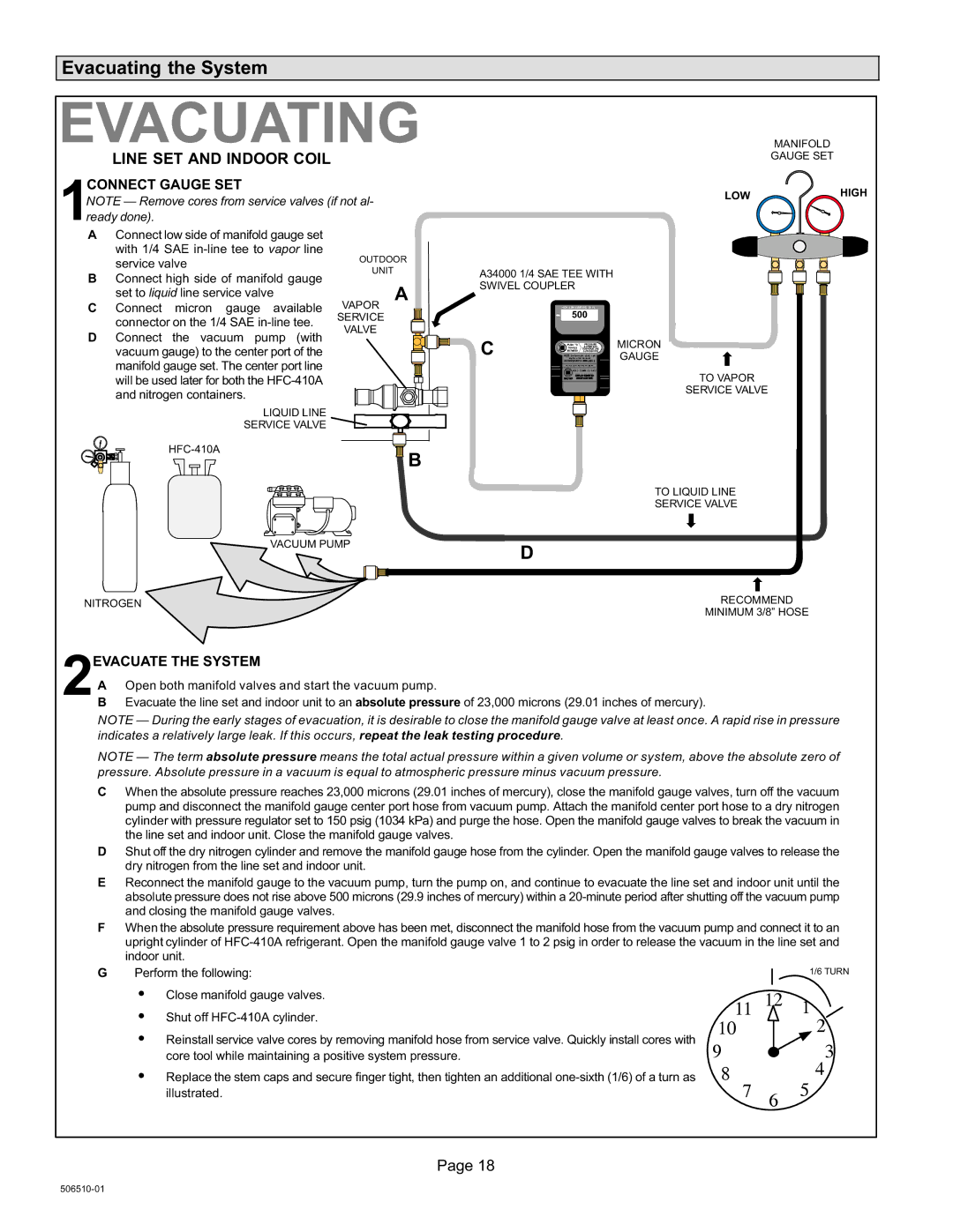 Lennox International Inc 506510-01, Dave Lennox Signature Collection XC17 Air Conditioner Evacuating the System 