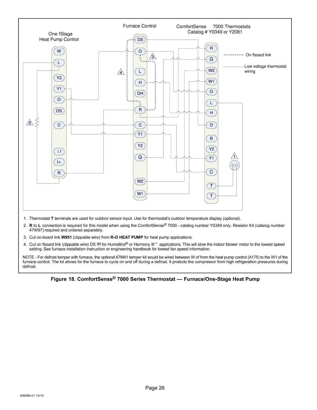 Lennox International Inc 506586-01, Dave Lennox Signature Collection XP17 System HEAT PUMPS Furnace Control 