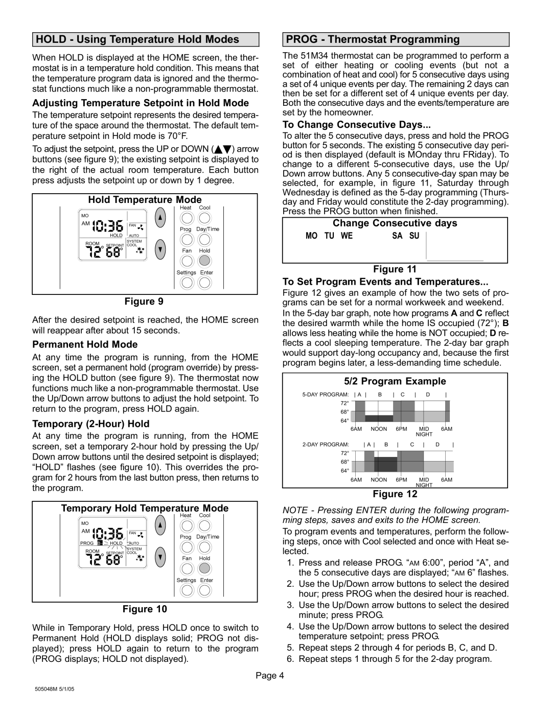 Lennox International Inc 51M37 operation manual I036 FAN 