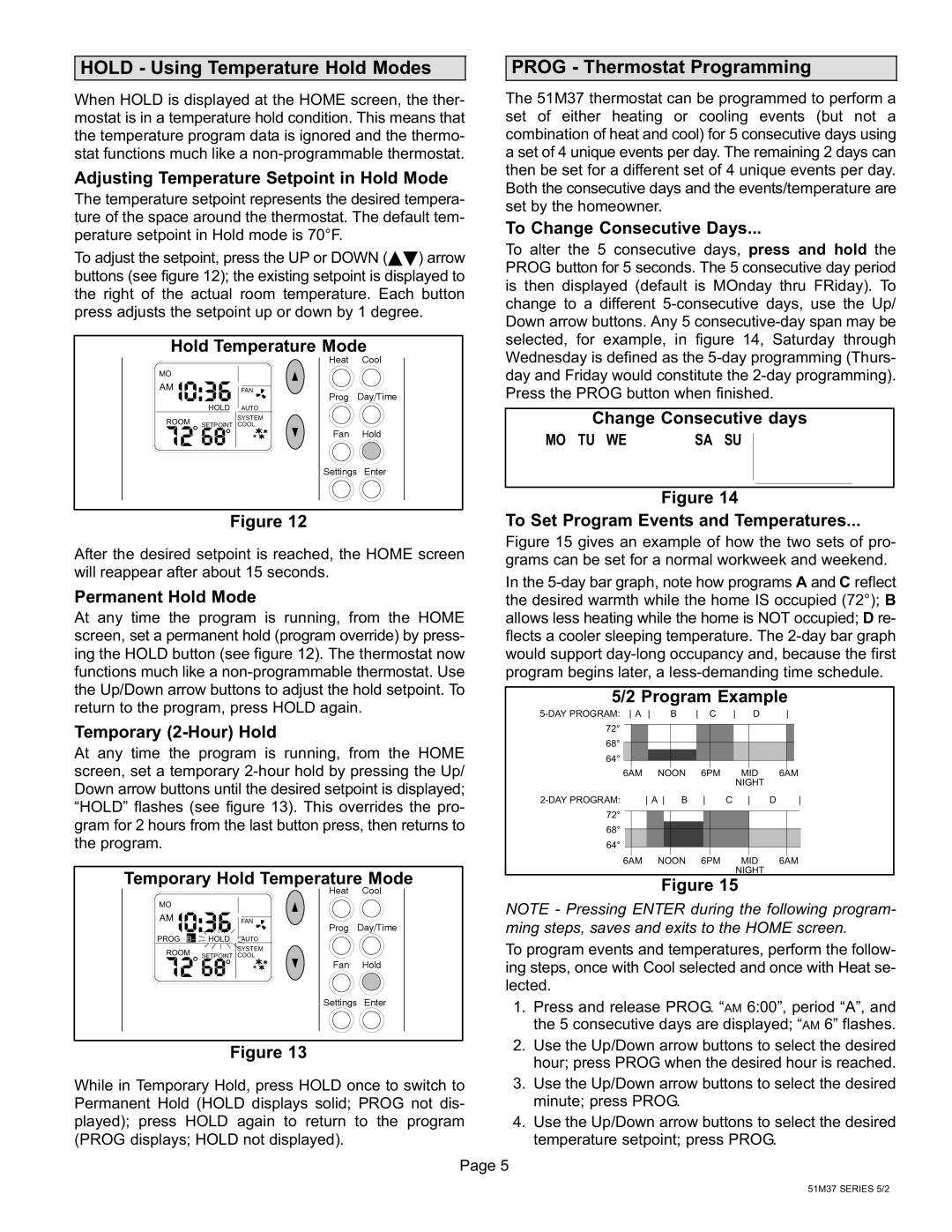 Lennox International Inc 51M37 operation manual PM I036 FAN 