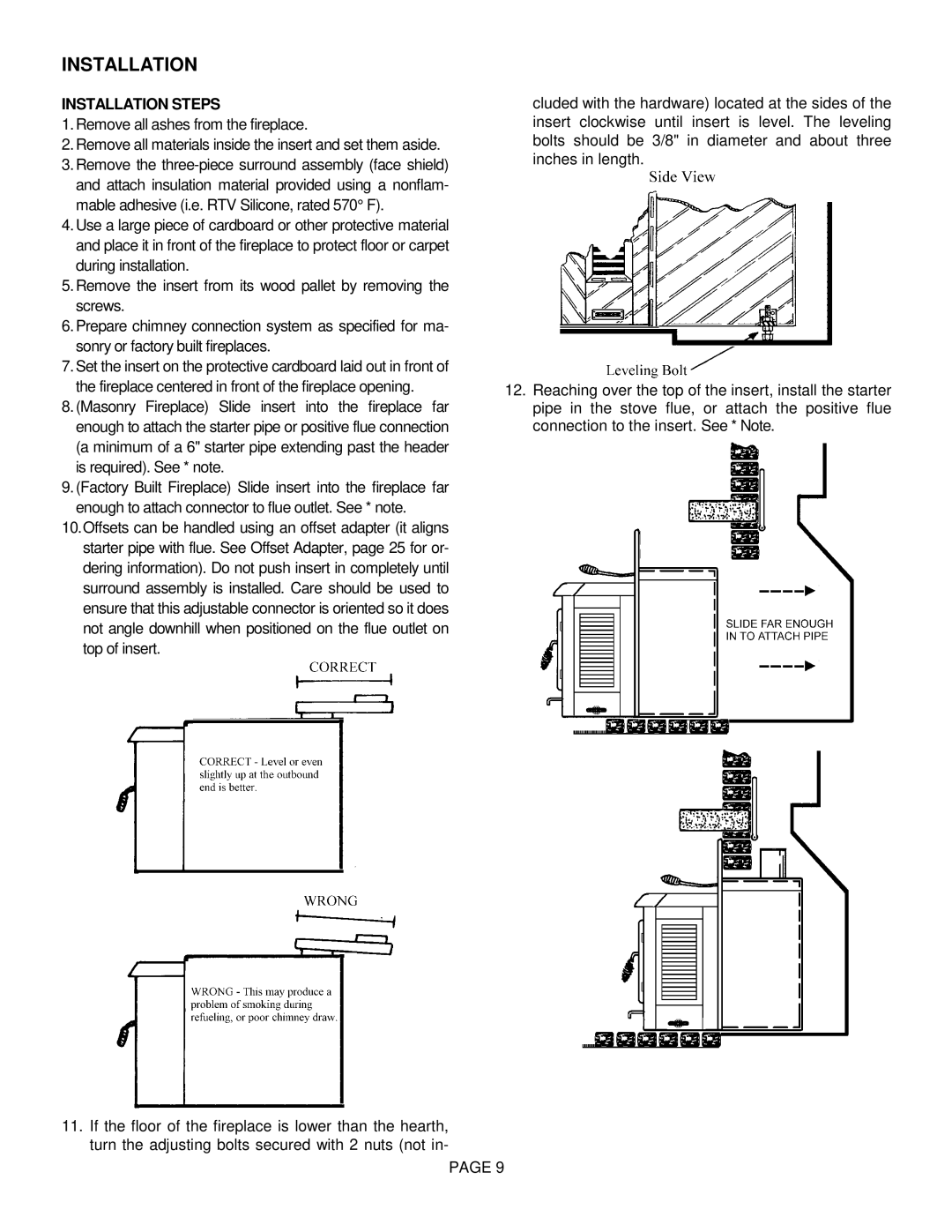 Lennox International Inc BV4000C operation manual Installation Steps 