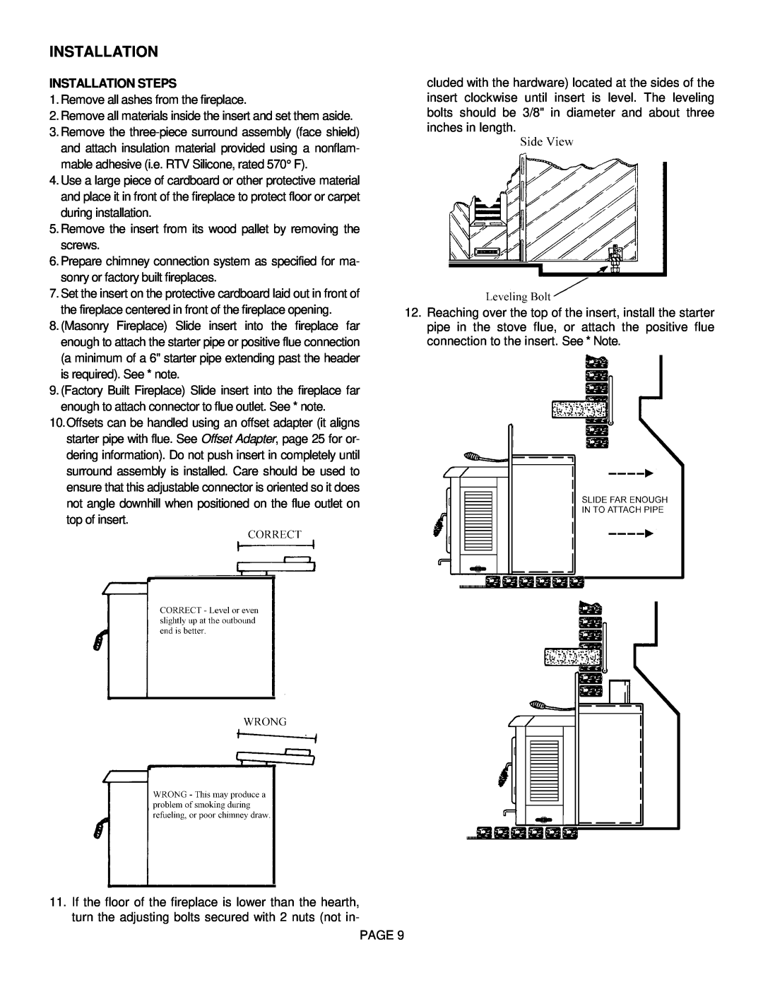 Lennox International Inc BV4000C operation manual Installation Steps 