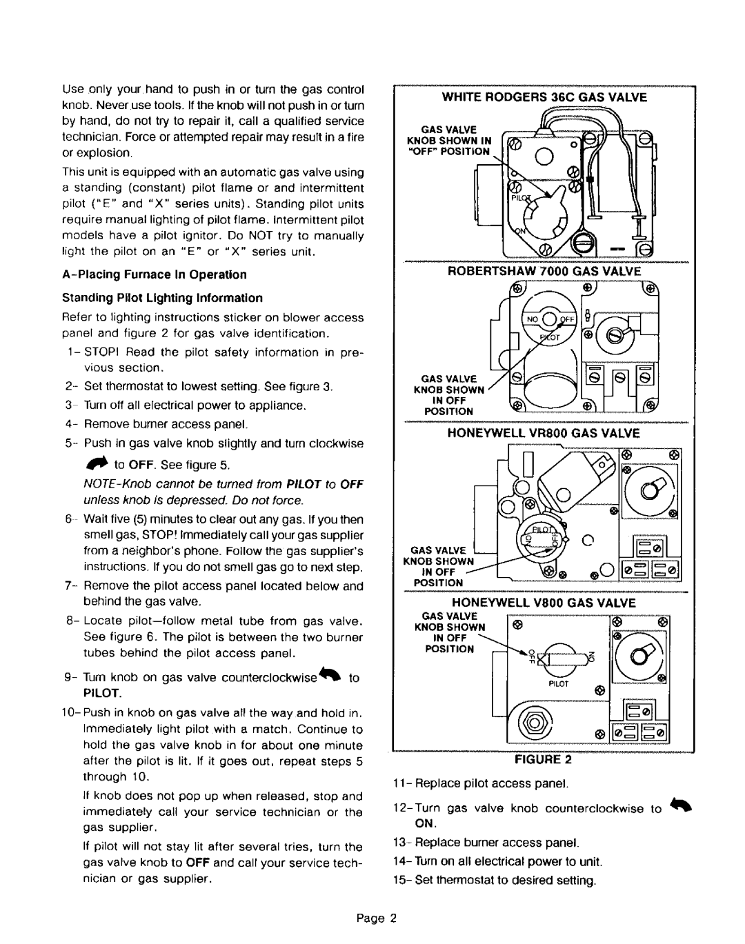 Lennox International Inc G12R, Gas Units, G12X manual 