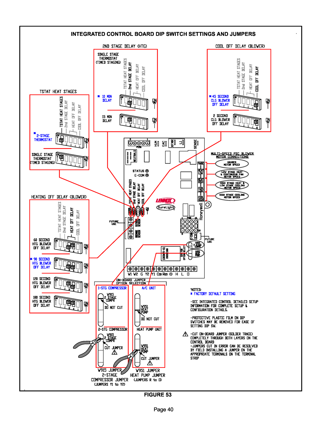 Lennox International Inc Gas Units, G61MP Series Units installation instructions FIGURE Page 