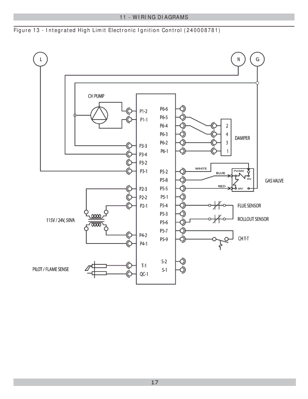 Lennox International Inc GWB8-245E-2, GWB8-262E-2, GWB8-280E-2, GWB8-299E-2, Gas-Fired Hot Water Boiler Wiring Diagrams 