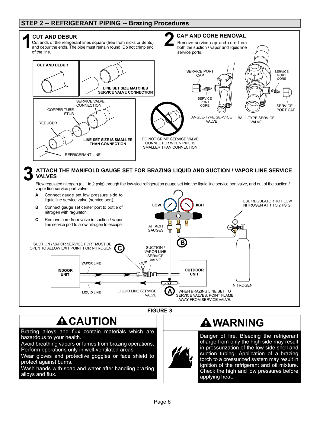 Lennox International Inc 506945-01, Merit Series Air Conditioner Refrigerant Piping -- Brazing Procedures, 1CUT and Debur 