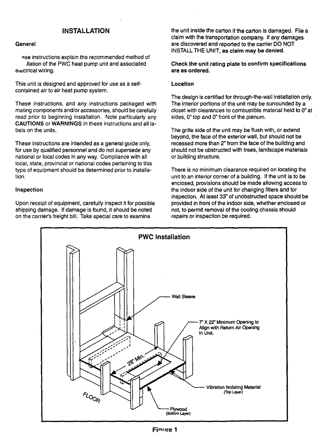 Lennox International Inc PWC24E14.7, PWC24E9.2, PWC302, PWC24E4.8, PWC18E9.2, PWGI8E7.2 PWCInstallation, Euctricalwiring 