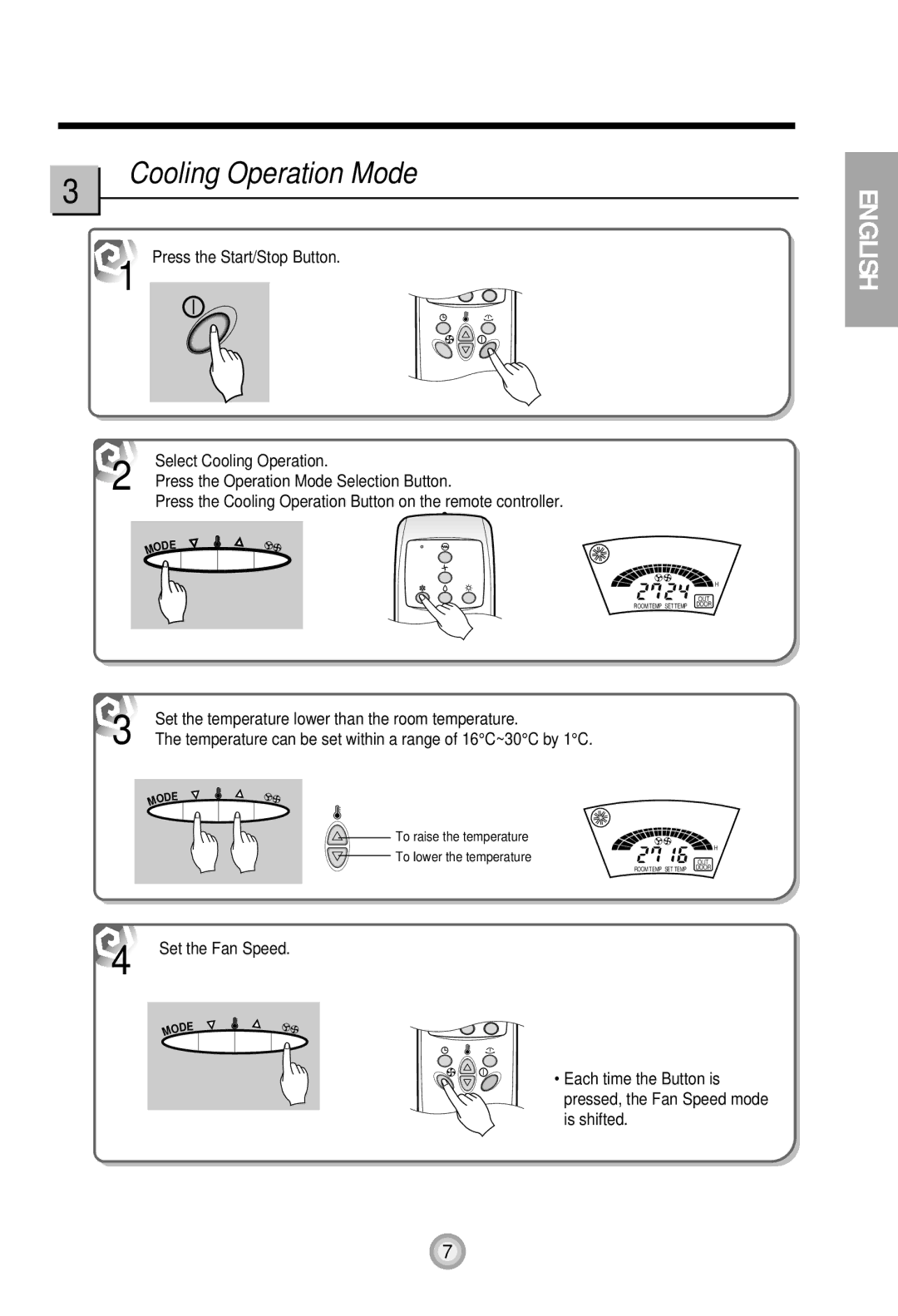 Lennox International Inc R22 manual Cooling Operation Mode 