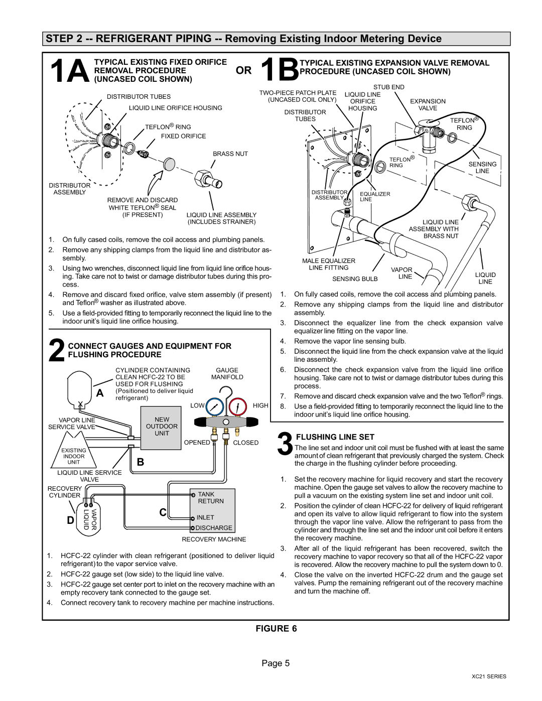 Lennox International Inc Dave Lennox Signature Collection XC21 System Stub END Distributor Tubes TWO−PIECE Patch Plate 