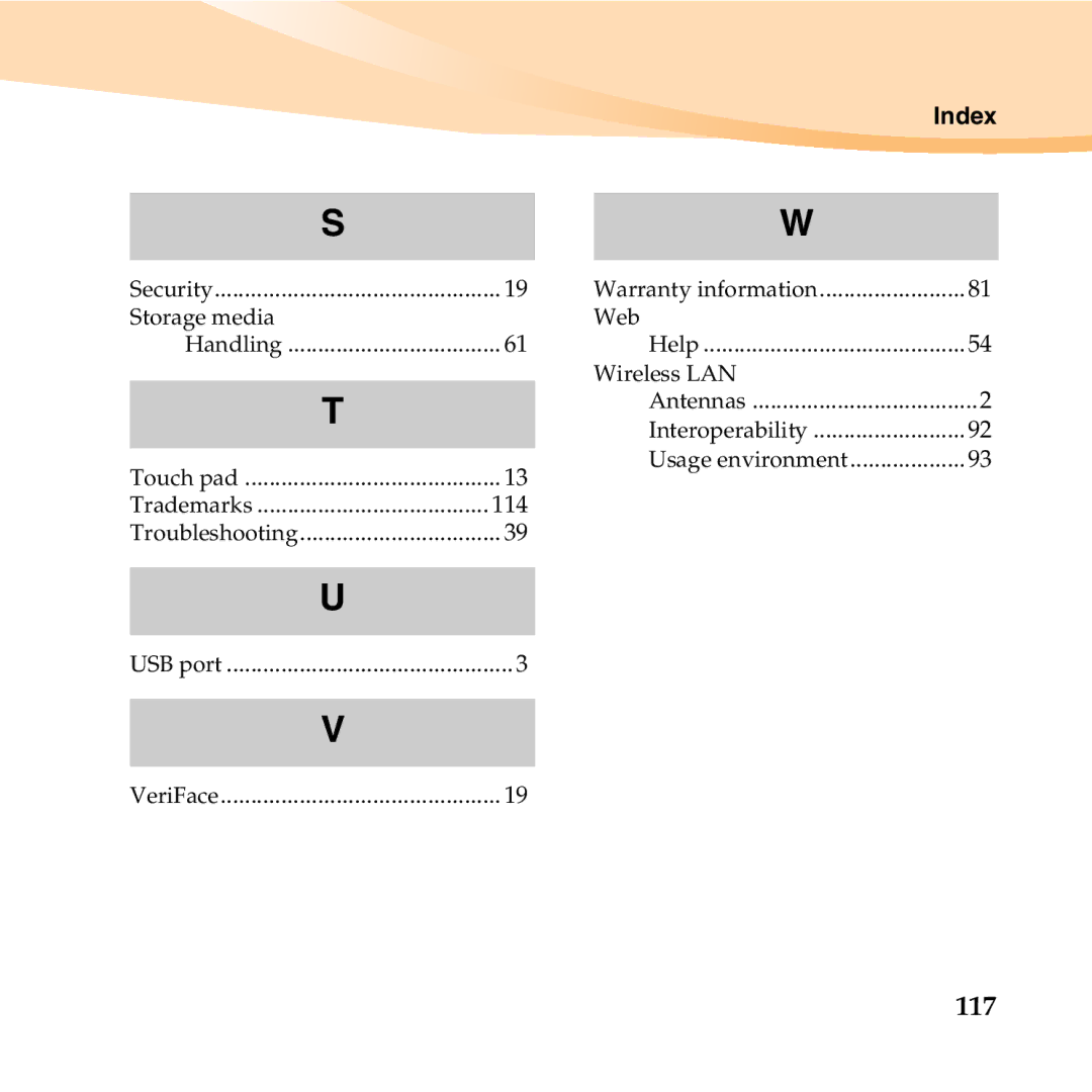 Lenovo 06472BU manual 117 