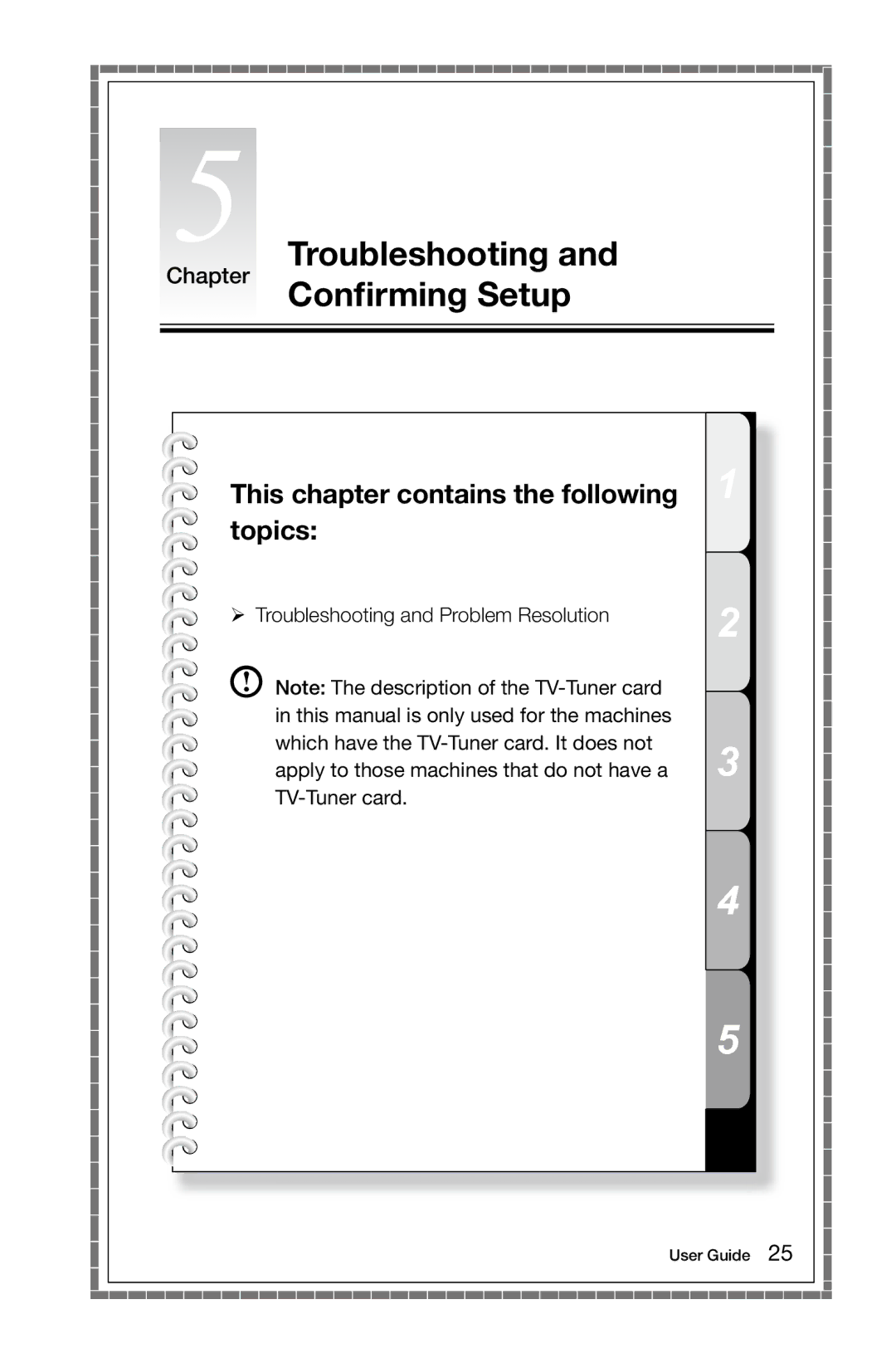 Lenovo 10041-10049 manual Troubleshooting and Chapter Confirming Setup, This chapter contains the following topics 