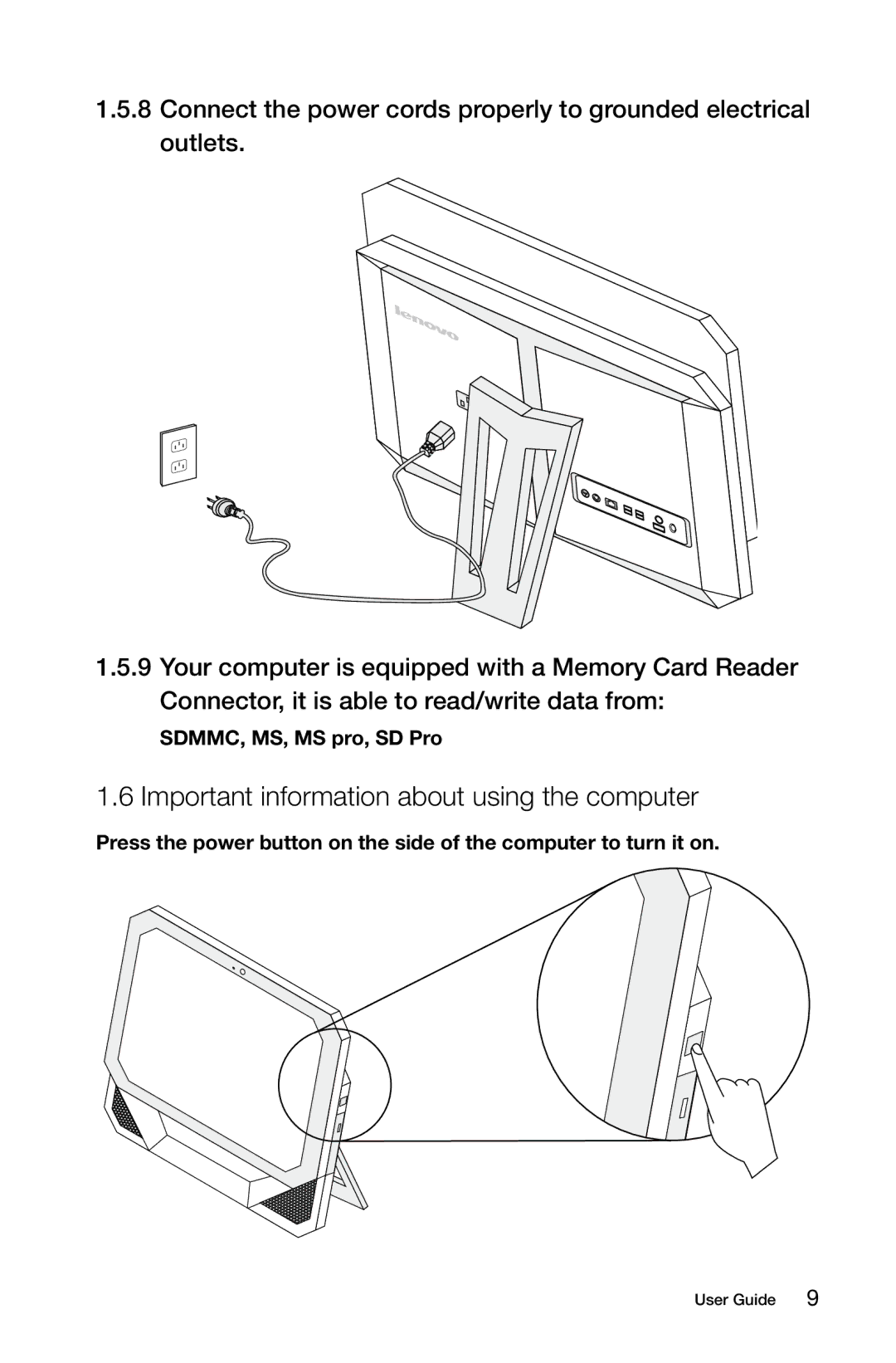 Lenovo 10057/7712 manual Important information about using the computer 