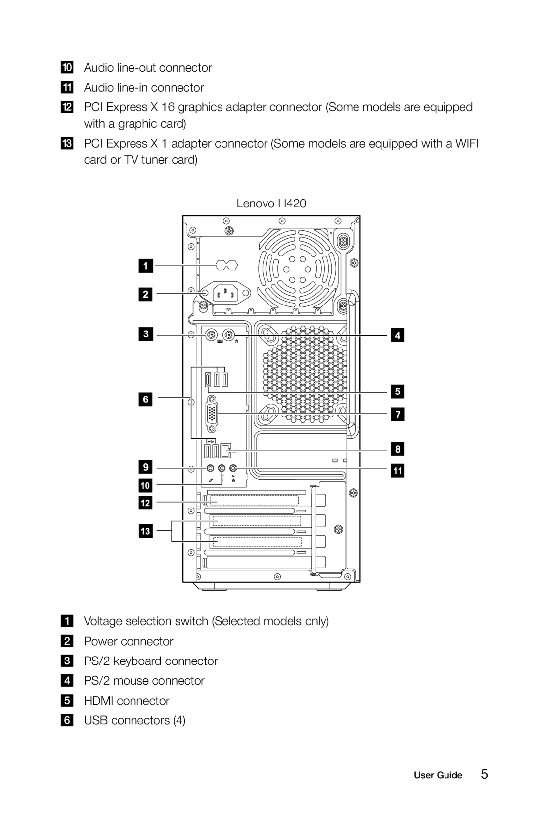 Lenovo 10060/7724, 10068/7752, 10059/7723, 10080/3099 manual User Guide 