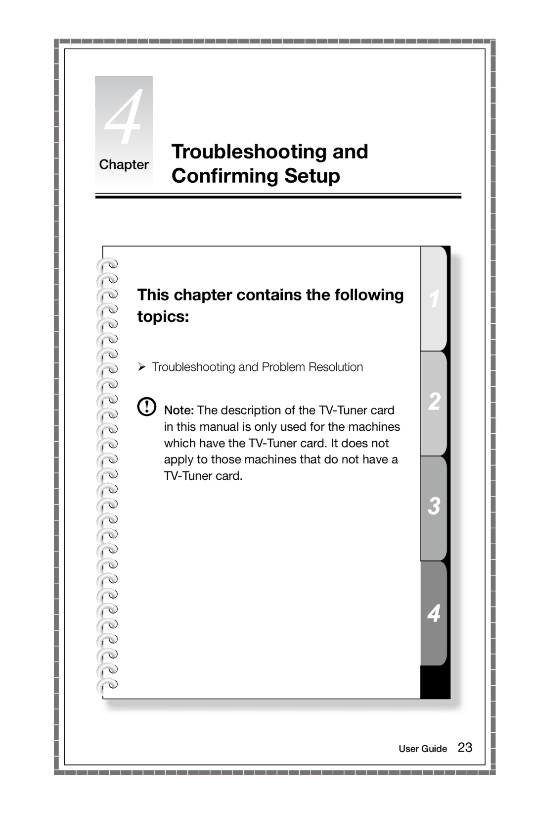 Lenovo 10068/7752, 10059/7723, 10060/7724, 10080/3099 manual Troubleshooting and Chapter Confirming Setup 