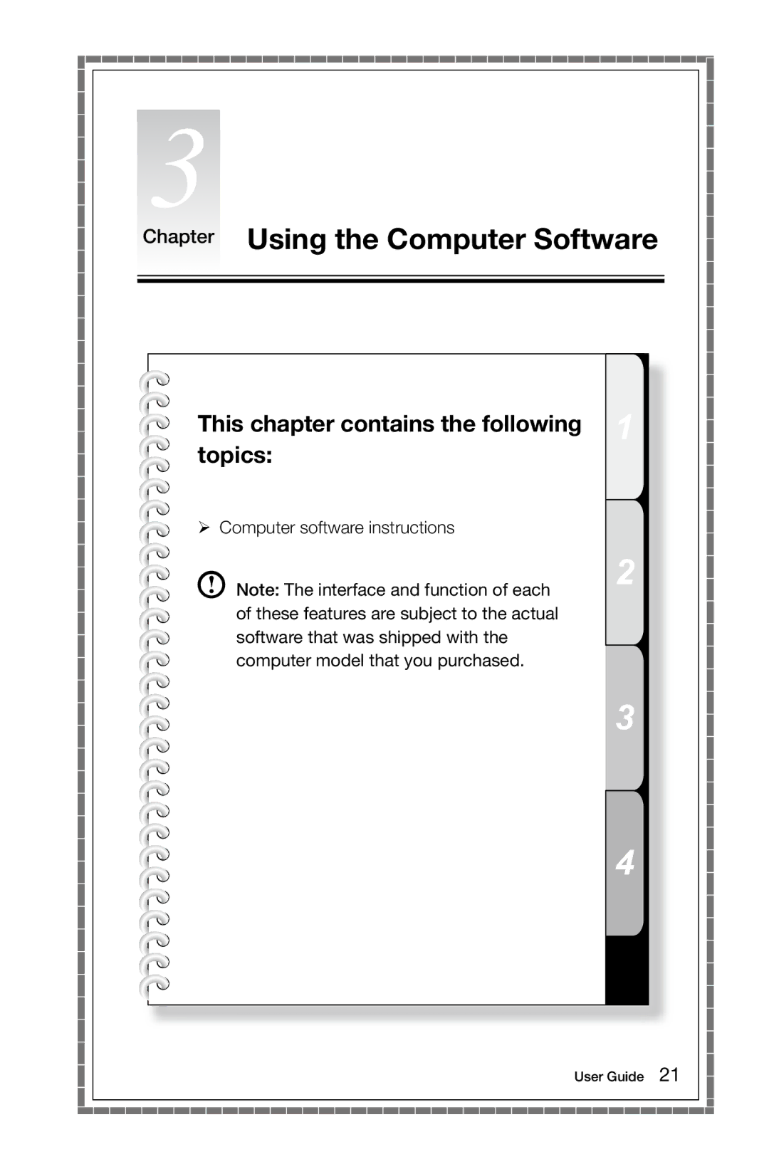 Lenovo 10066/7747, 10073/1169, 10067/7748, 10062/7727 manual Chapter Using the Computer Software 