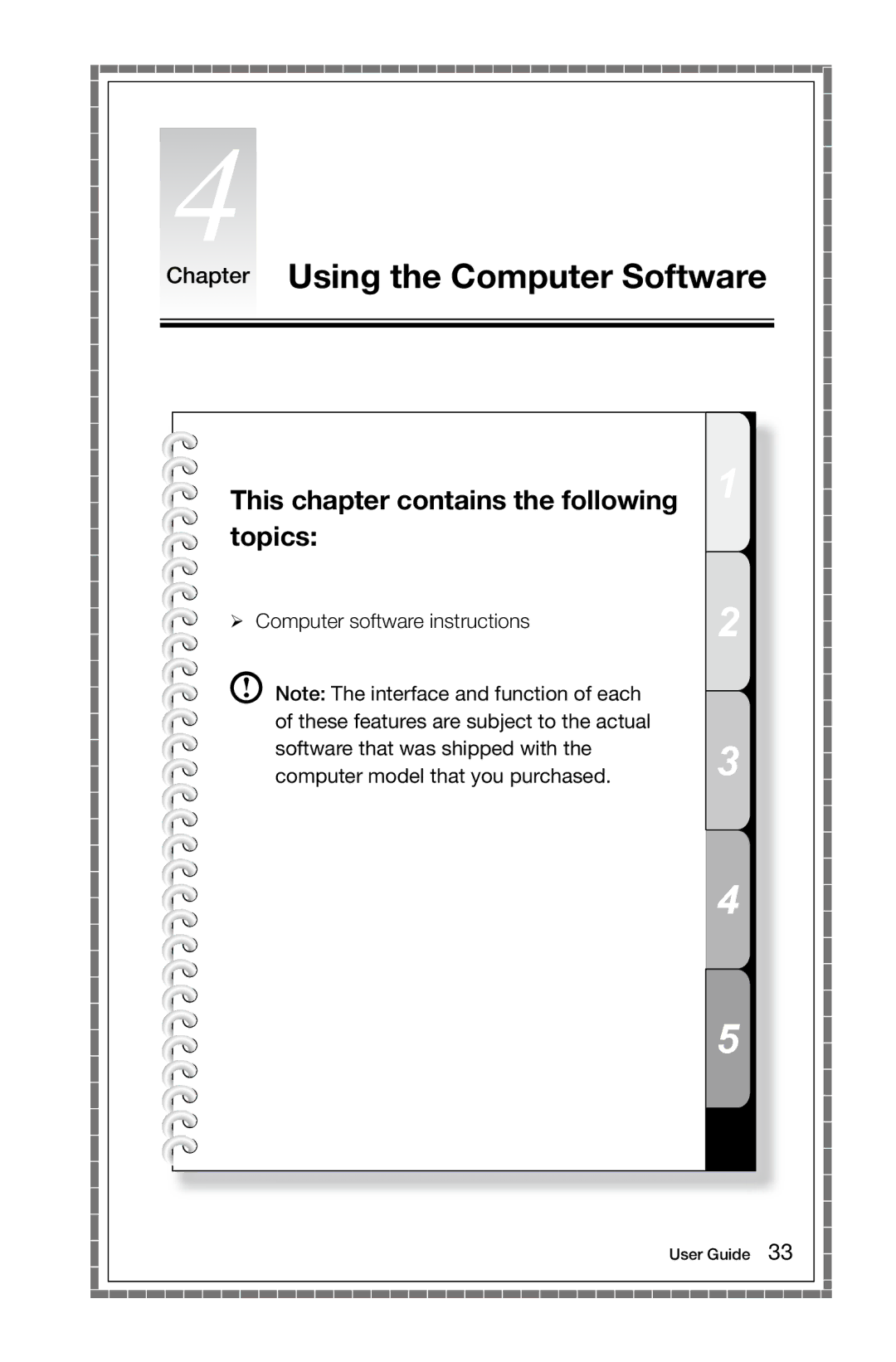 Lenovo 10074/3076, 10069/7760 manual Chapter Using the Computer Software, Computer software instructions 