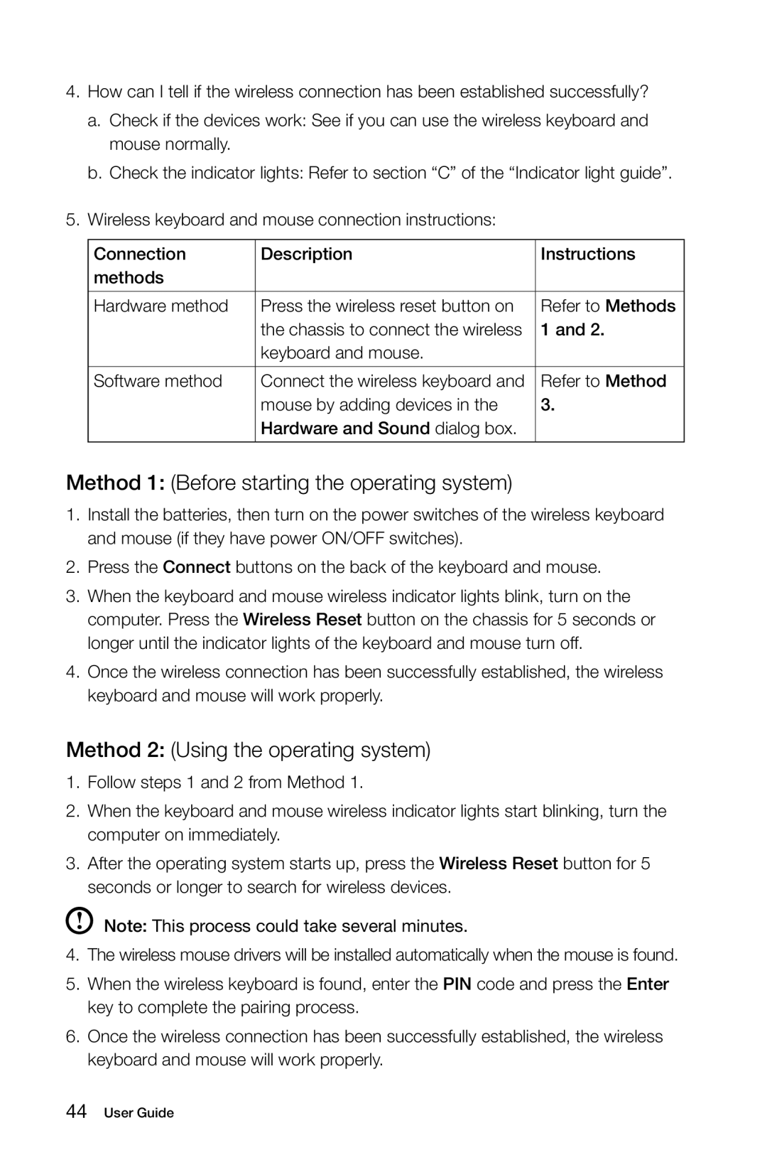 Lenovo 10069/7760 Method 1 Before starting the operating system, Method 2 Using the operating system, Refer to Method 