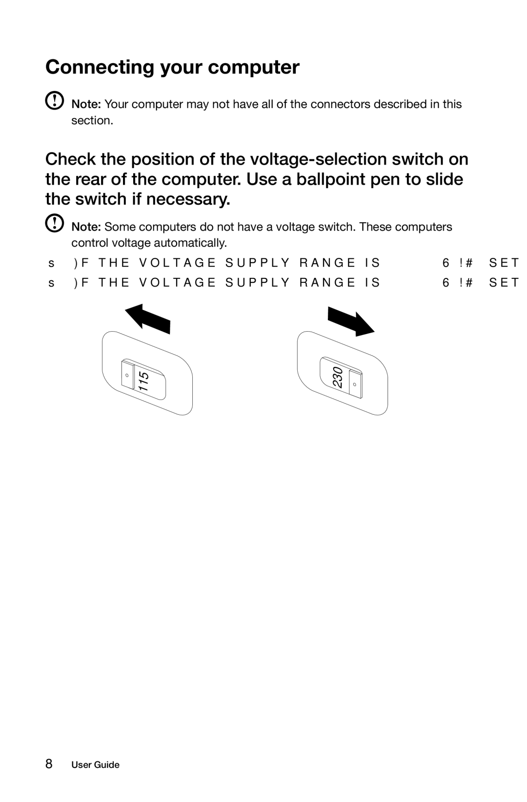 Lenovo 10089/1168/4744 [K410], 10121/90A1 [K450 ES], 10120/90A0 [K450 NON-ES] manual Connecting your computer 