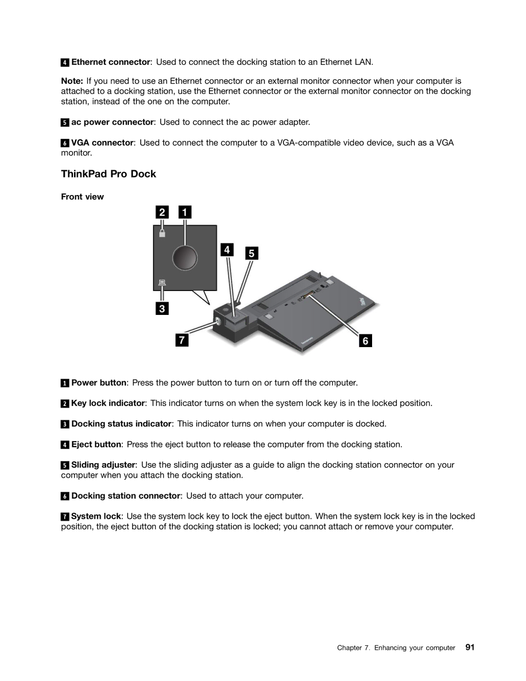 Lenovo 20AQ004JUS, 20AQ006HUS manual ThinkPad Pro Dock 