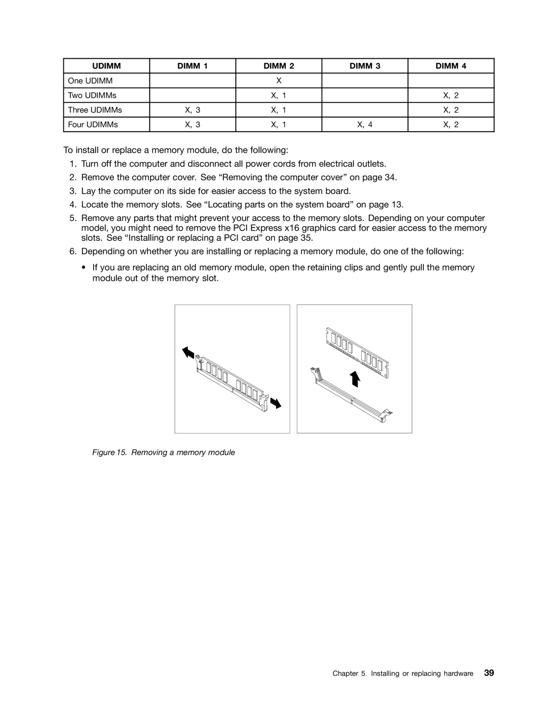 Lenovo 2111, 2112, 2110, 2011, 1663, 1565, 1662, 1562, 1766, 1765 manual Udimm Dimm 