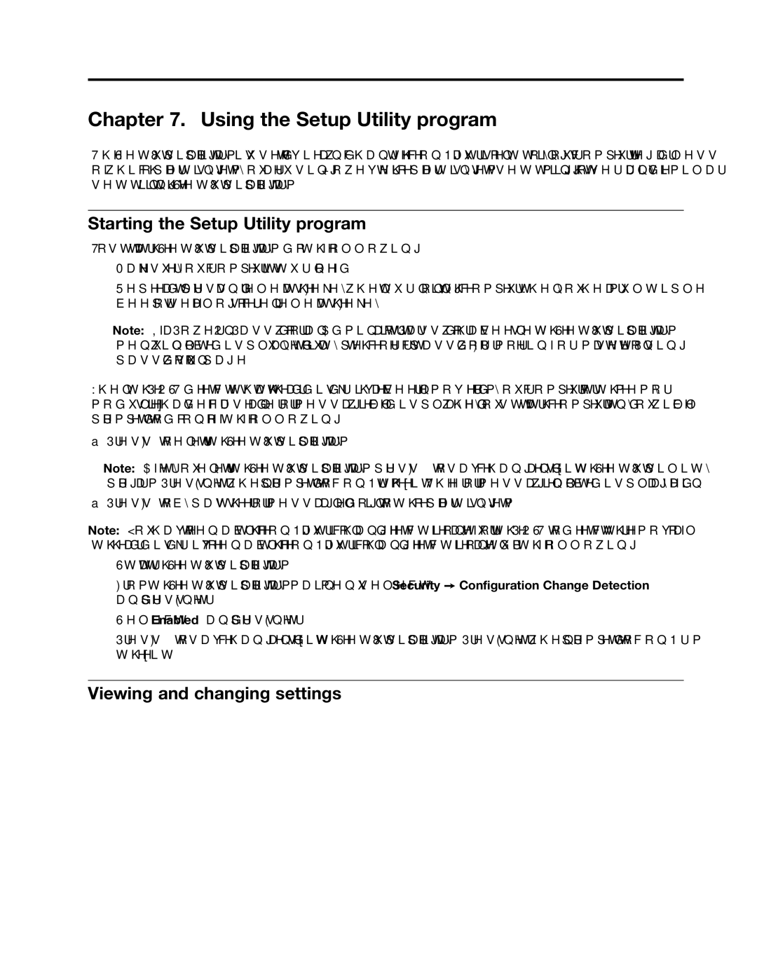 Lenovo 2117EKU manual Using the Setup Utility program, Starting the Setup Utility program, Viewing and changing settings 