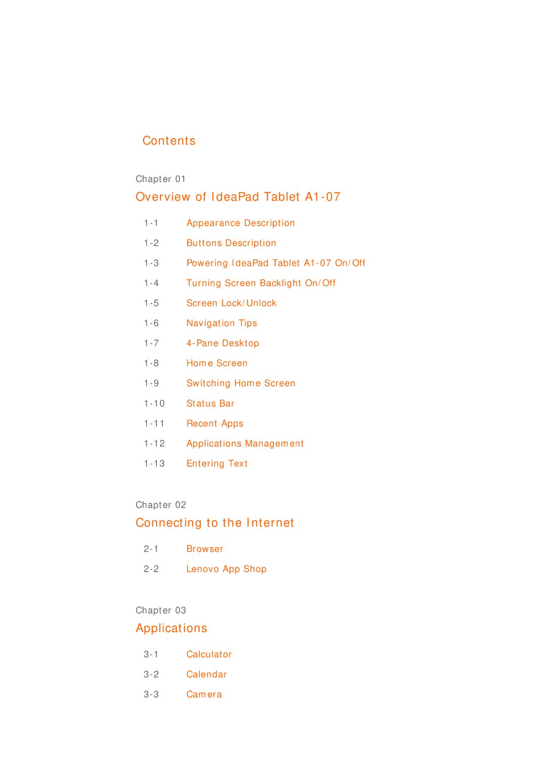 Lenovo 22282EU manual Contents 