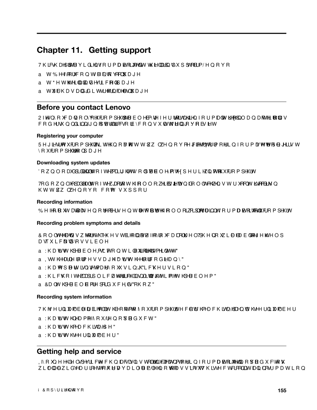 Lenovo 2344BMU manual Getting support, Before you contact Lenovo, Getting help and service 