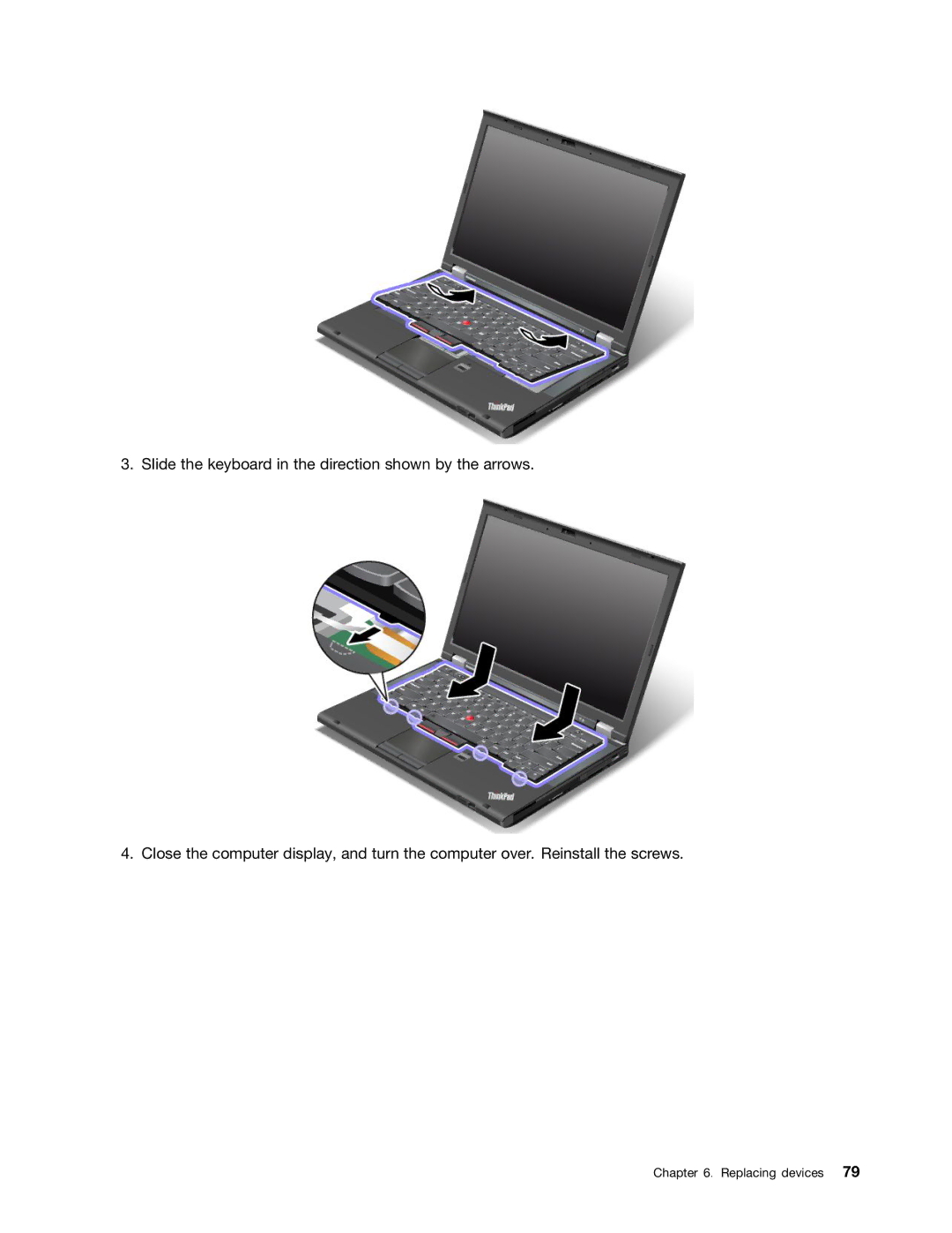 Lenovo 2344BMU manual Replacing devices 