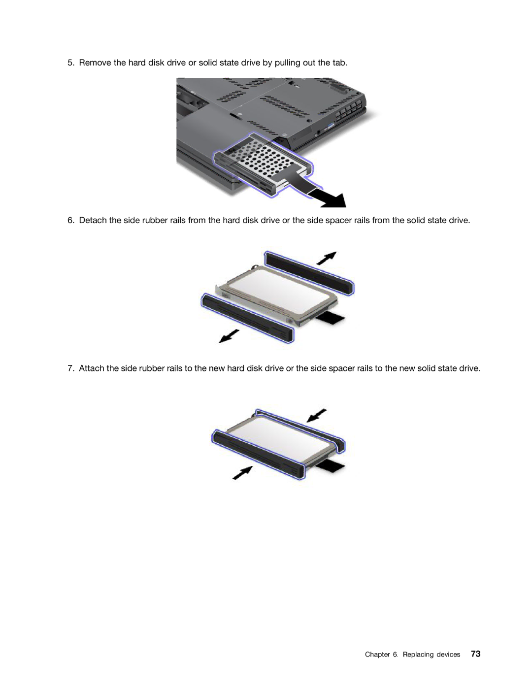 Lenovo 23539KU manual Replacing devices 