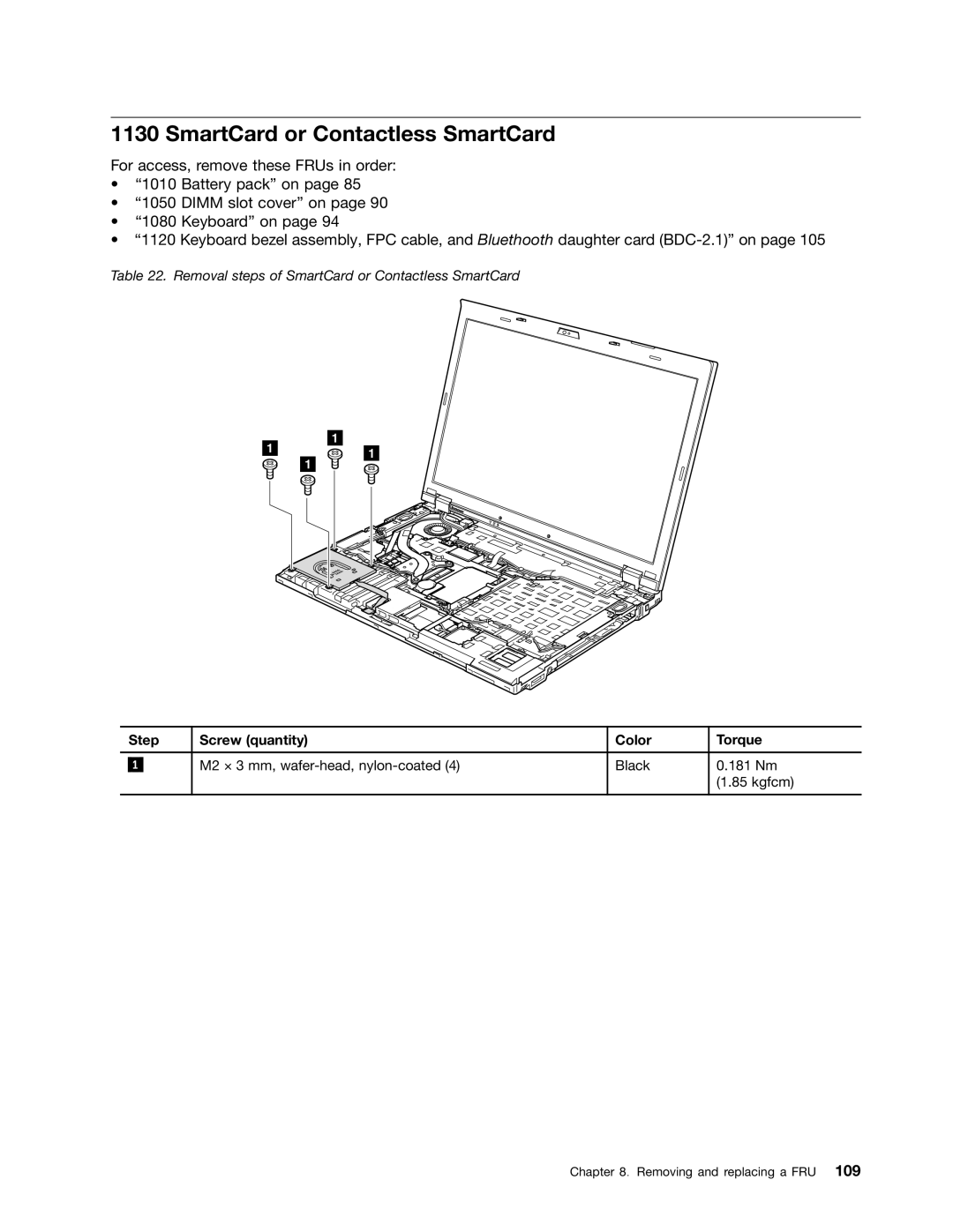 Lenovo 2522K4U, 2518X01 manual SmartCard or Contactless SmartCard 