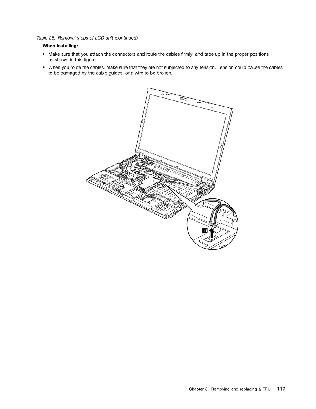 Lenovo 2522K4U, 2518X01 manual When installing 