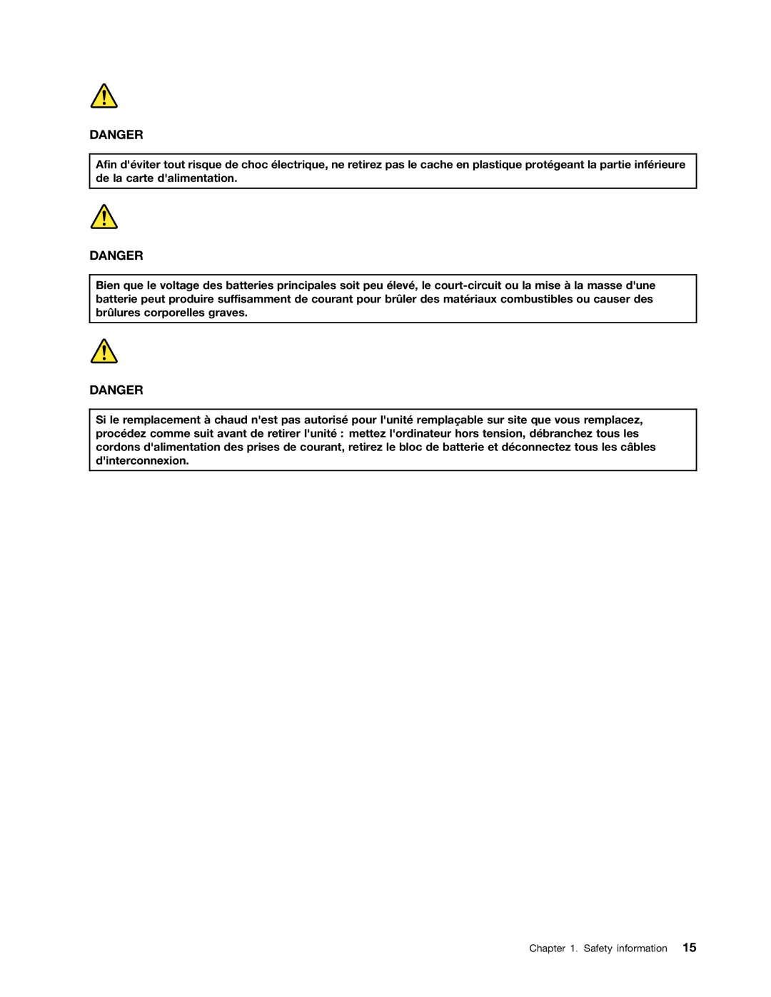 Lenovo 2522K4U, 2518X01 manual Safety information 