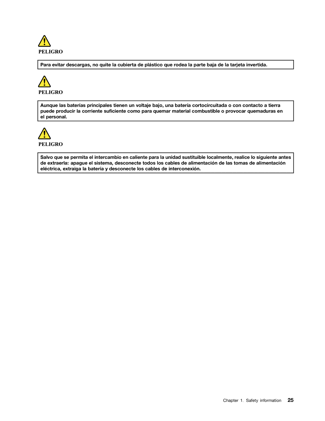 Lenovo 2522K4U, 2518X01 manual Safety information 