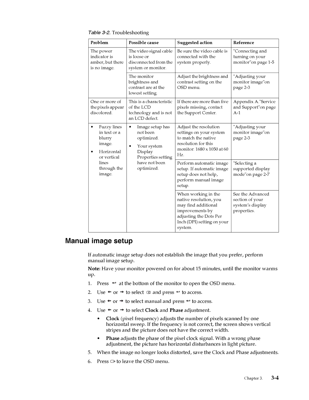 Lenovo 2572MB1 manual Manual image setup 