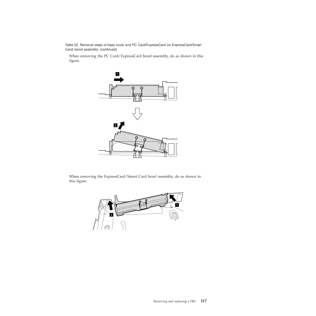 Lenovo 2717ASU manual Removing and replacing a FRU 