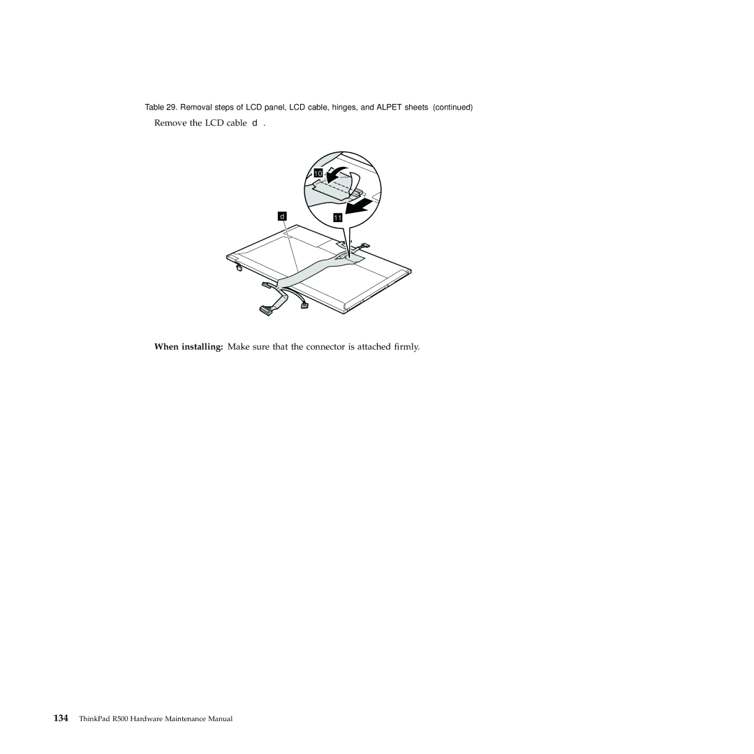 Lenovo 2717ASU manual ThinkPad R500 Hardware Maintenance Manual 