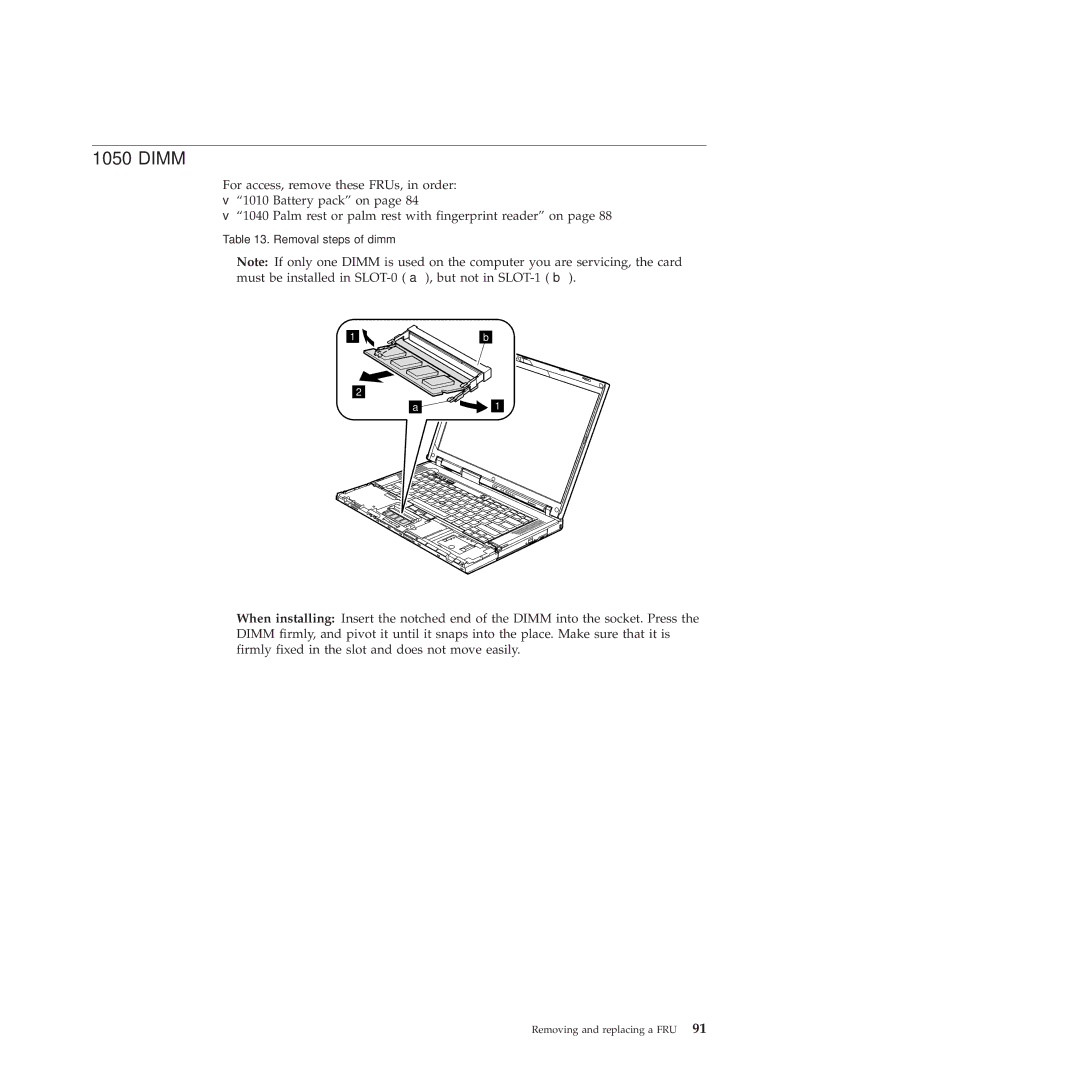 Lenovo 2717ASU manual Dimm 