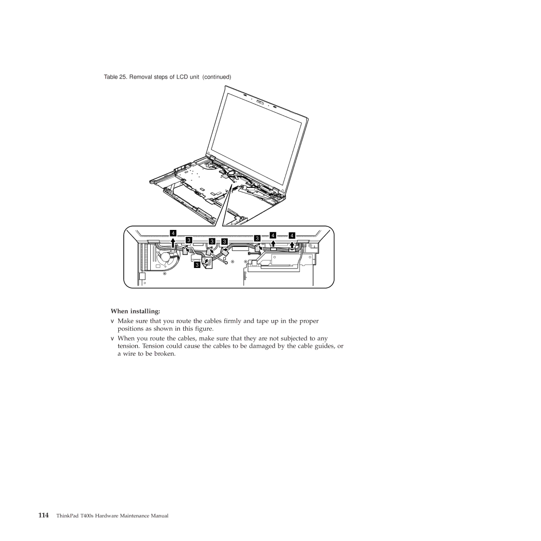 Lenovo 2808DKU, 28155YU, 28155XU manual When installing 