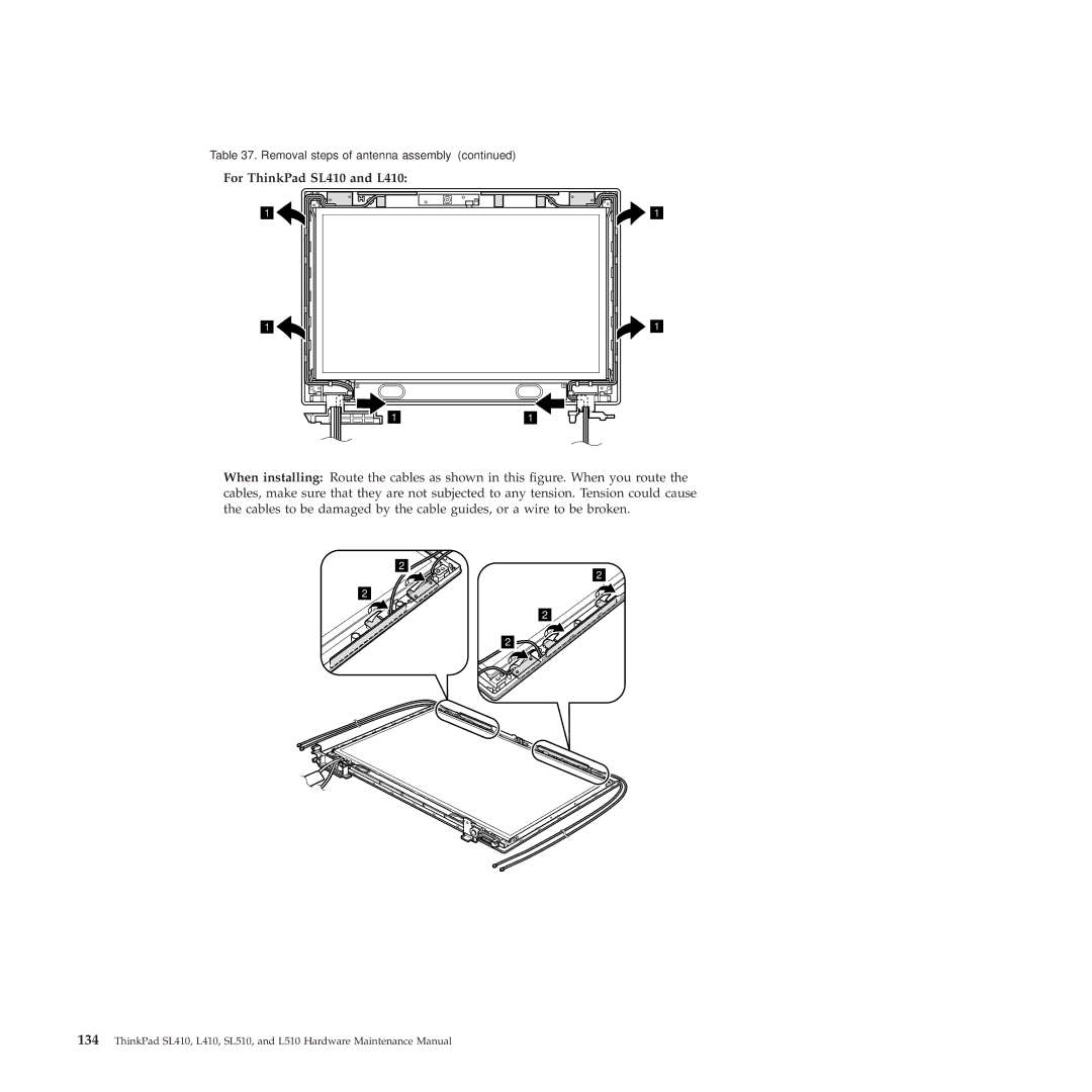 Lenovo 28472JU, SL510, 28472PU, 28472QU manual For ThinkPad SL410 and L410 