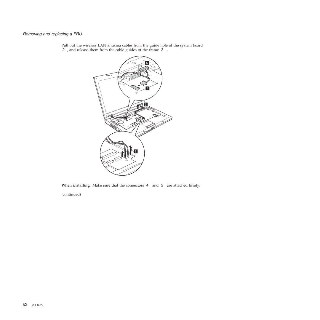 Lenovo 3000 C200 manual 62 MT 