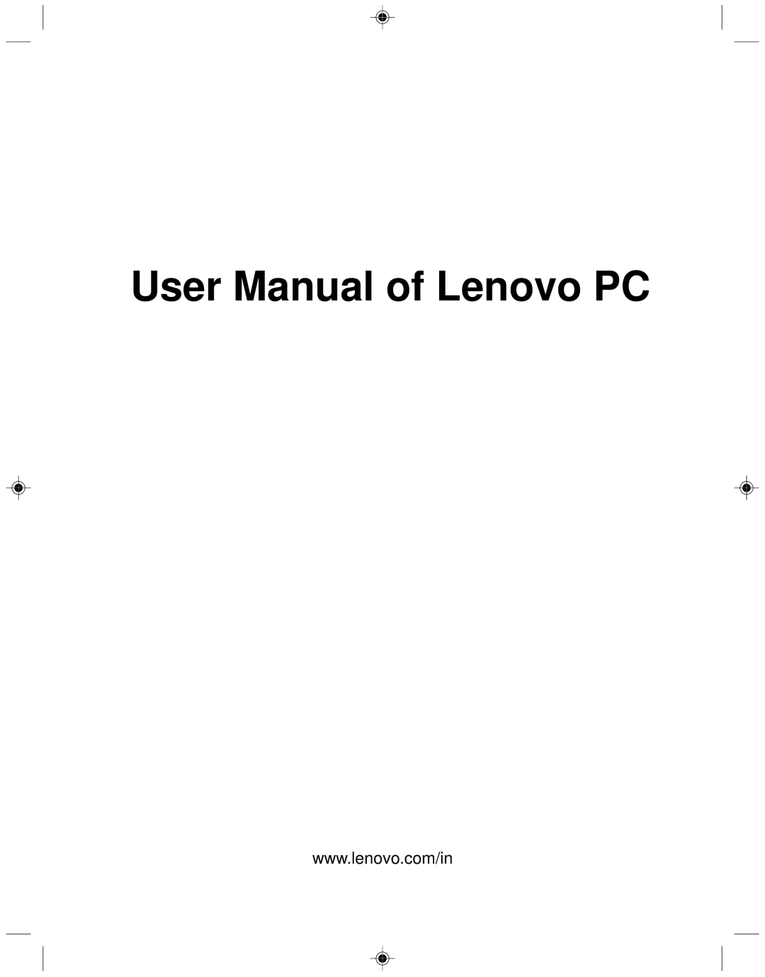 Lenovo 3000 H Series user manual 