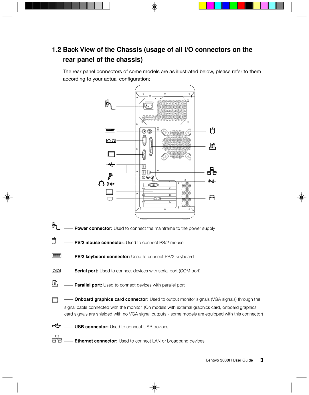 Lenovo manual Lenovo 3000H User Guide 