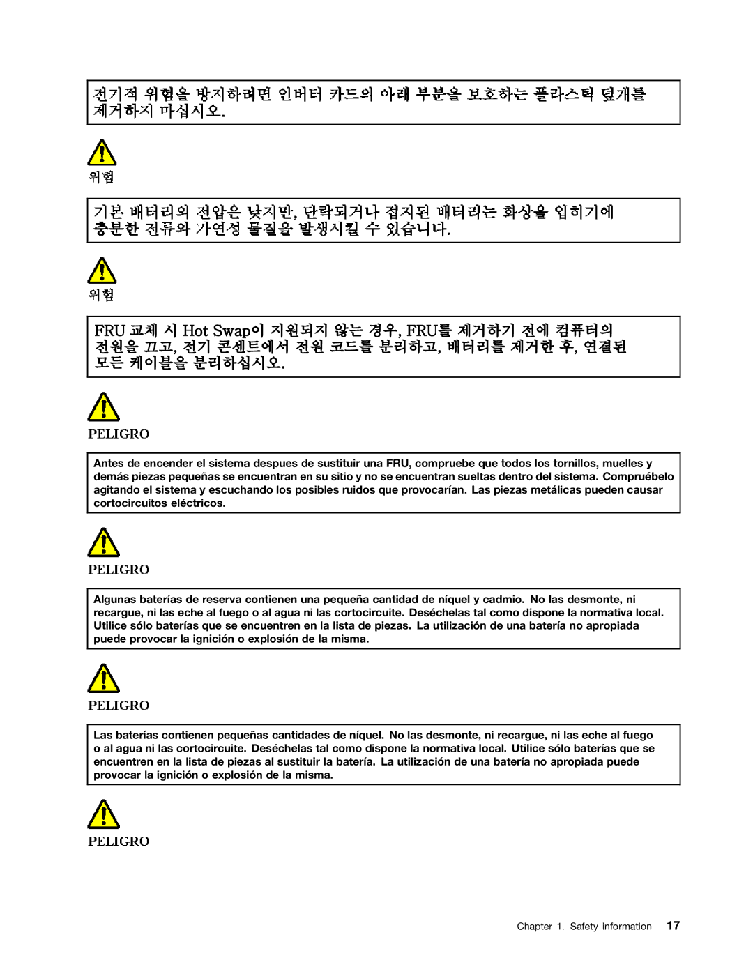 Lenovo 3093AC6 manual Safety information 